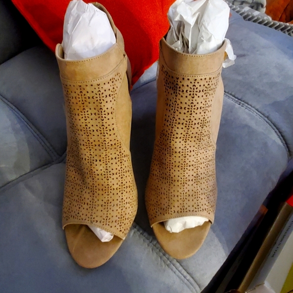 Open toed booties. New never worn. - Picture 1 of 4